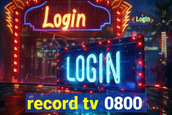 record tv 0800